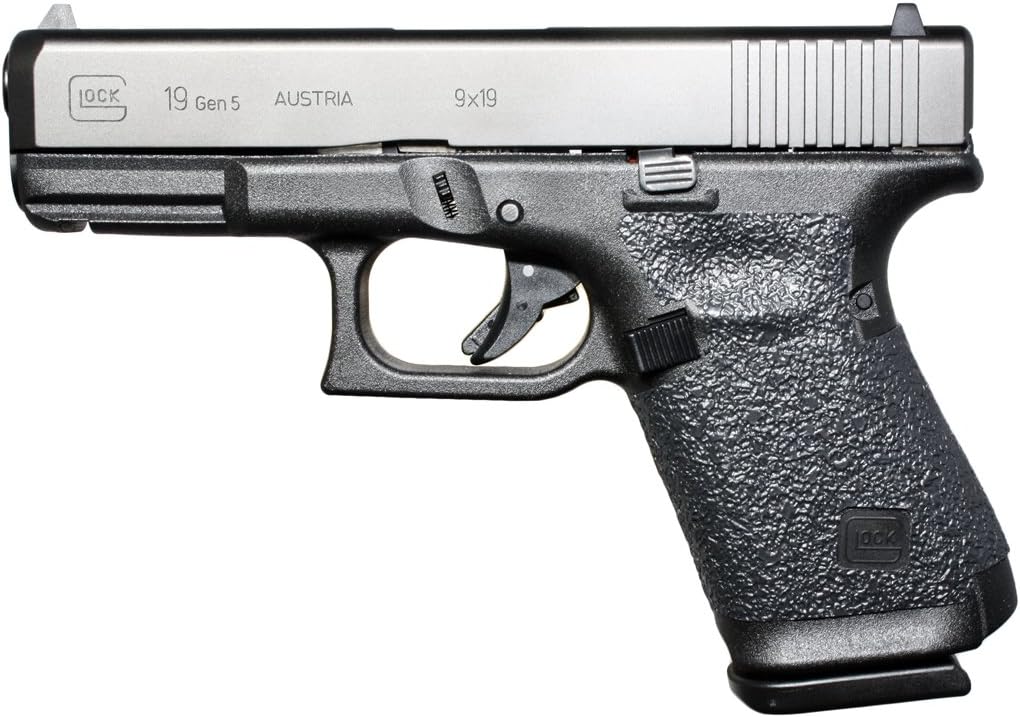 GripOn Textured Rubber Full Grip Wrap for Gen 5 Glock 19 23 25 32 38