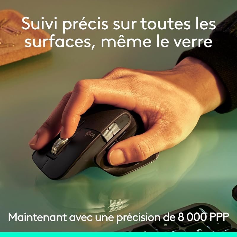 MX Master 3S - Souris sans fil performante (Graphite)
