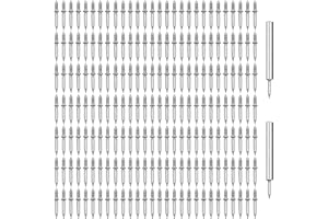 ZXUEZHENG 200Pcs Double-Head Skirting Thread Seamless Nail, Skirting Line Without Marks Nail,Invisible Security Screws,Solid Wood Baseboard Double-Headed Nails,Equipped with Nail Specific Sleeve Tool