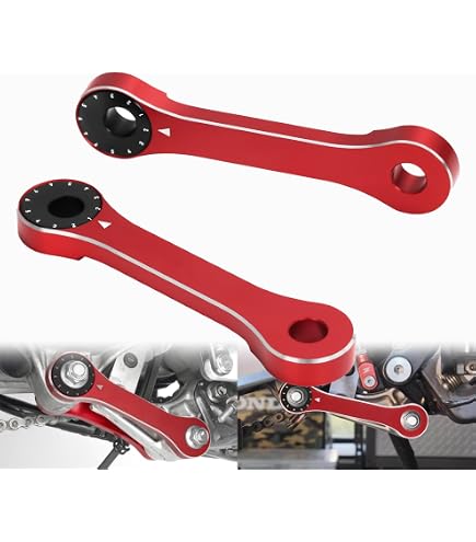 Amazon.com: JFG RACING DRZ 400 Lowering,C to C 129MM-135MM/5.07