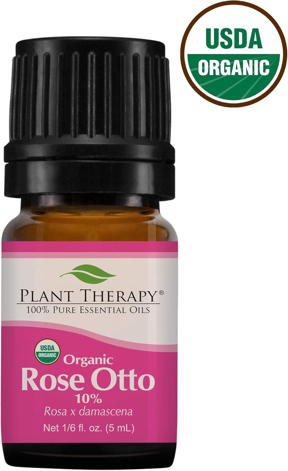 Amazon ローズオットー有機エッセンシャルオイル 5ミリリットル 10 は 100 ピュア 治療グレードを希釈しました Plant Therapy Essential Oils エッセンシャルオイル