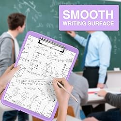 Sooez Clipboard with Storage, [25% Sturdier] Heavy
