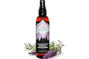 Lumi Outdoors Natural Shoe Deodorizer Spray & Odor Eliminator - Lavender Tea Tree Essential Oil Odor Eater