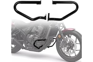 Rebel 1100 Crash Bar with Installation Instruction- PSLER Engine Guard Highway Crash Bars for CMX Rebel 1100 Rebel1100 DCT Re