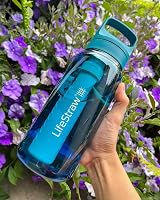 LifeStraw Go Series 1L BPA-Free Water Filter Bottle Polar White view 6