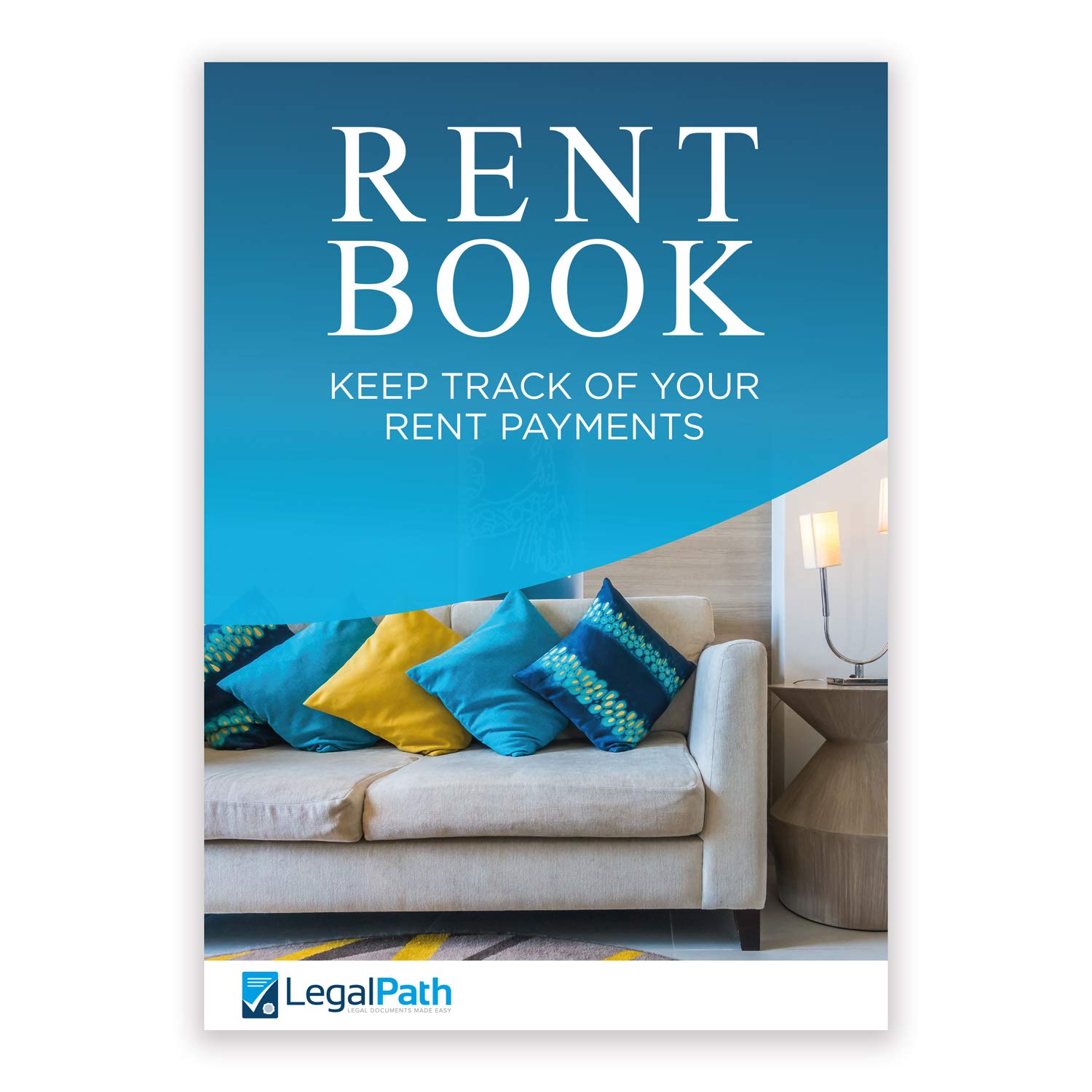 Rent Book For Landlords & Tenants - Weekly or Monthly Rent Payments - By LegalPath®