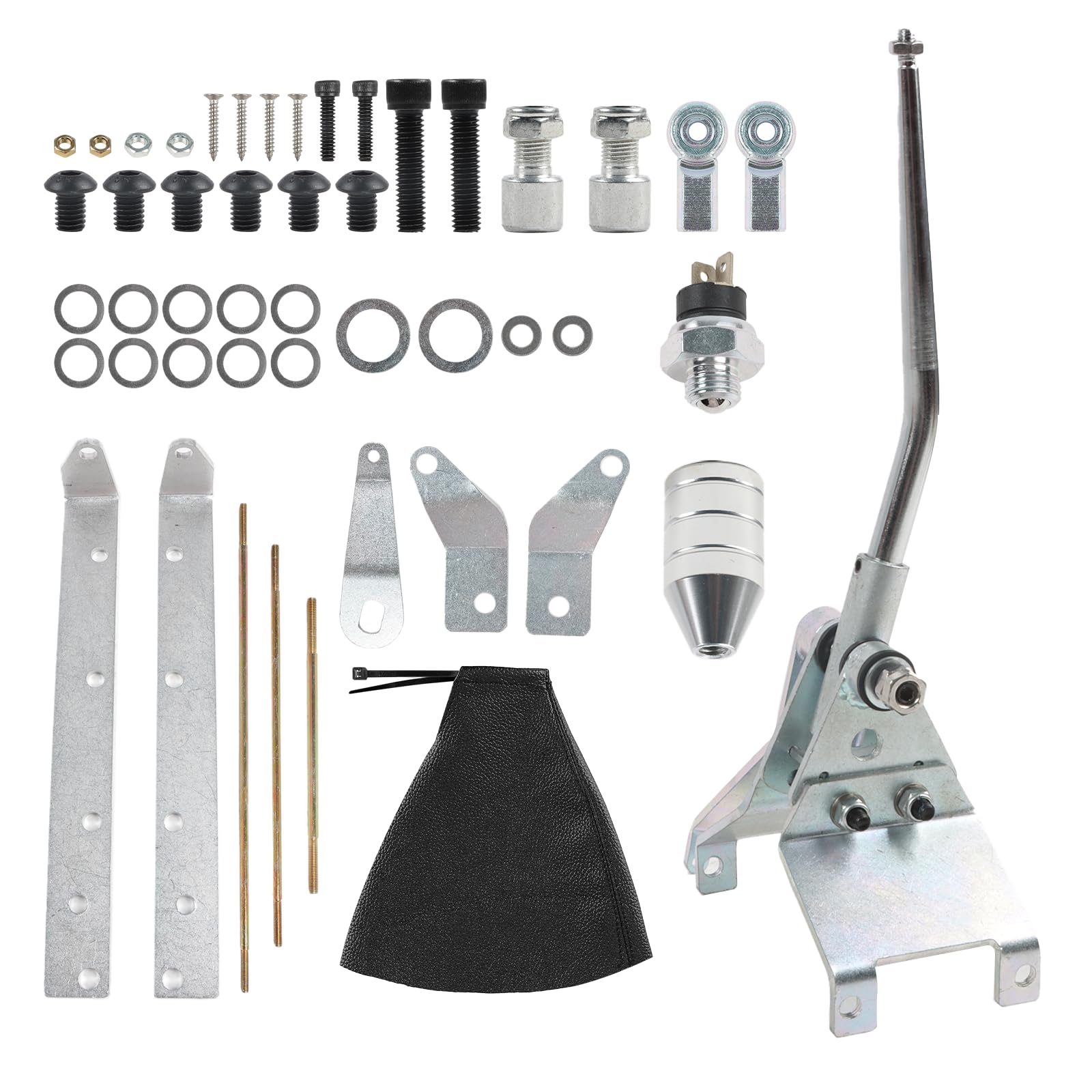 Photo 1 of LELEHOKA HRC12-940 Transmission Shifter Set Turbo 350 Automatic Shifter Kit with 12Inch Stick Fit for GM Turbo 350 TH350 Replace HRC12-940