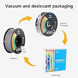 Official Creality PLA Filament Pro Grey, 1.75mm 3D