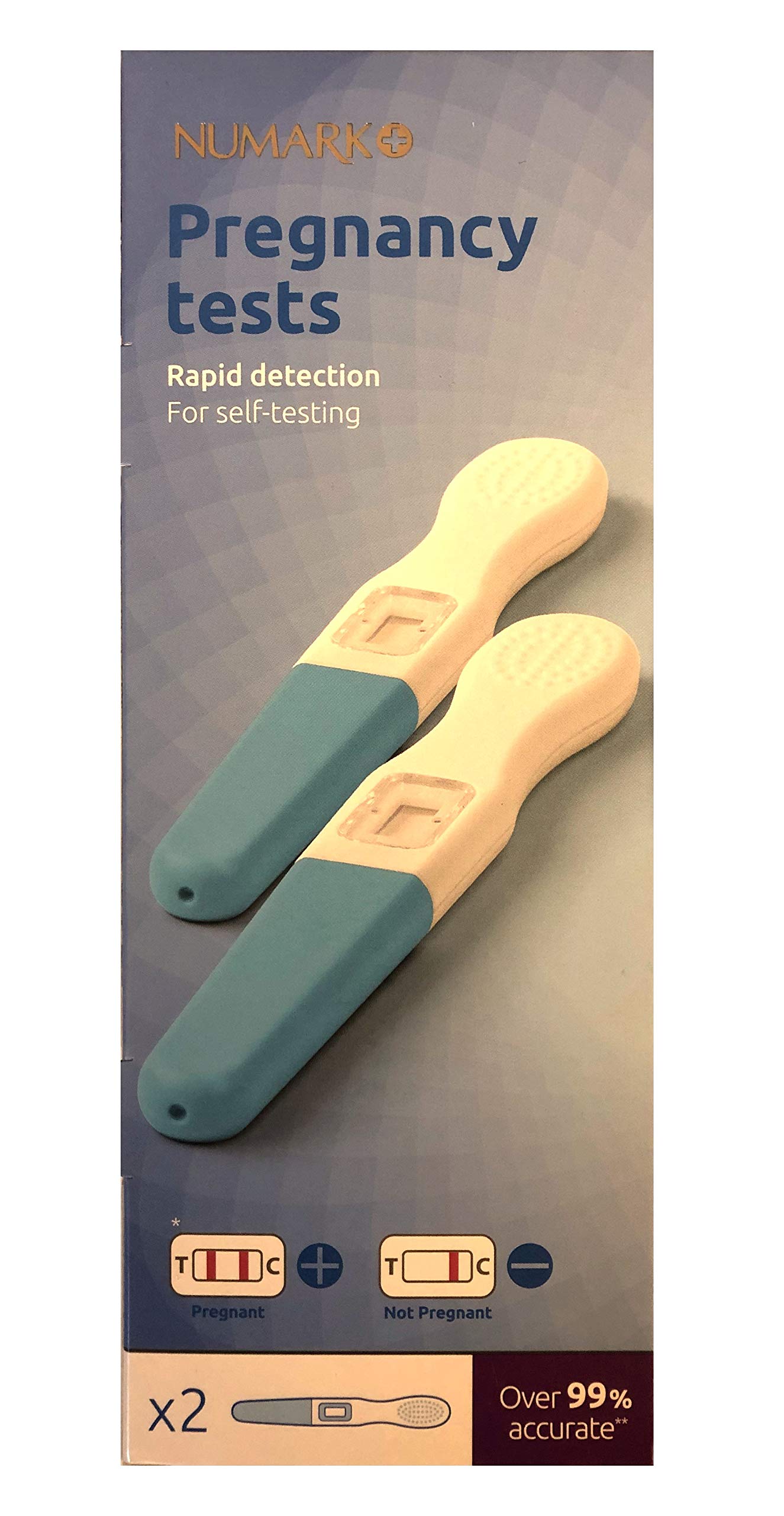 Numark Pregnancy Tests, Pack of 2