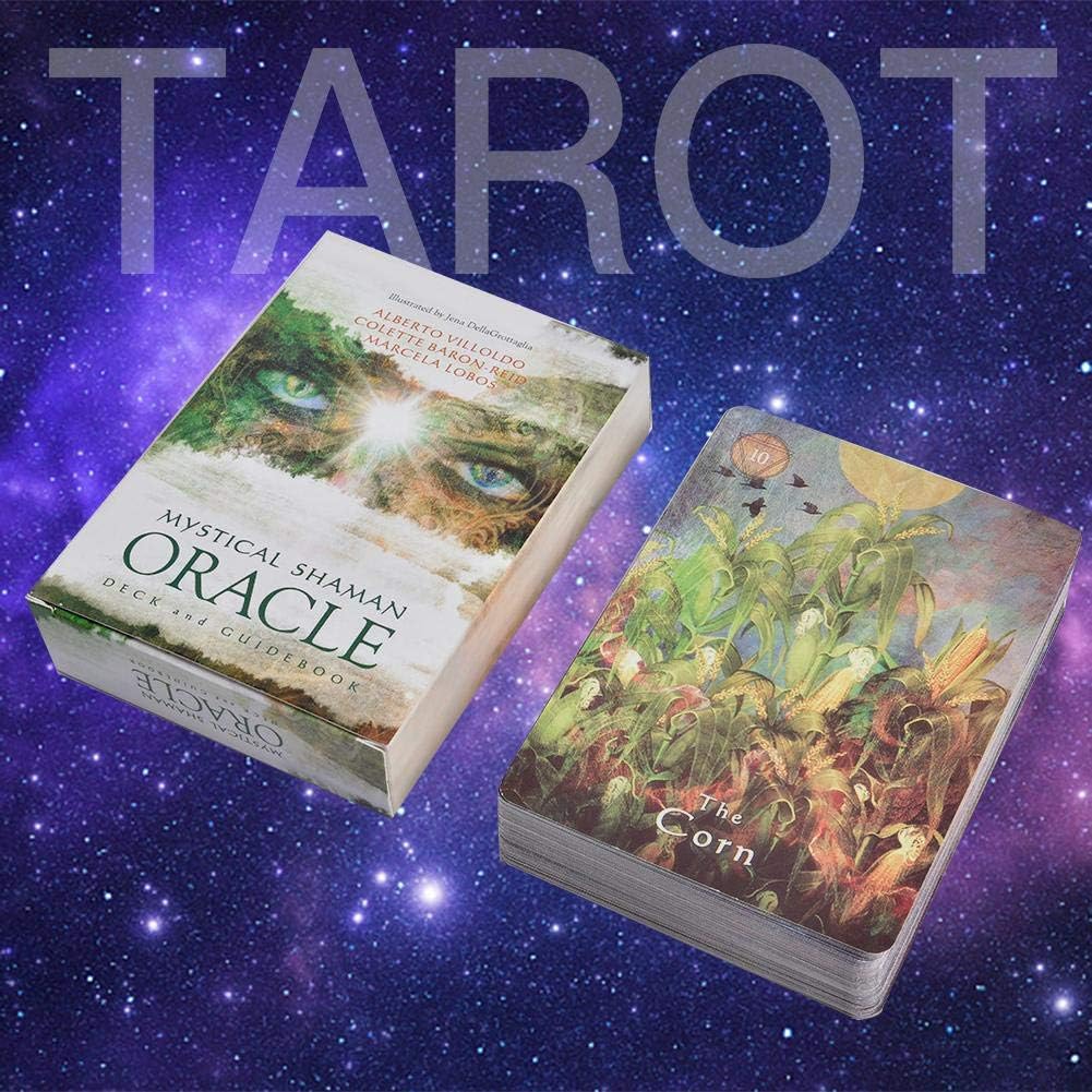 waysad Mystical Shaman Oracle Cards Tarot Cards-64 Sheets Custody