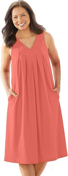 sleeveless patio dresses