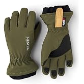 Hestra Unisex CZone Pluto Jr Kids 5-Finger Glove (Youth 2-13yrs), Waterproof, Windproof Gloves for Winter for Boys &amp; Girls