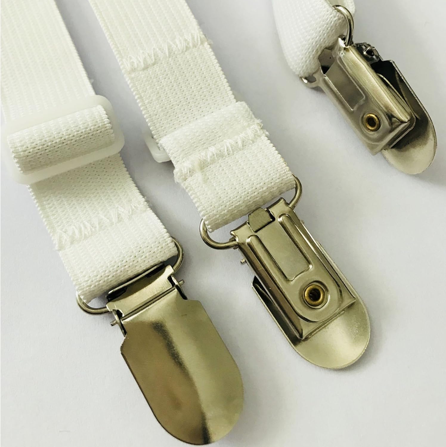 8pcs(2 Sets) Sheet Straps Suspenders Band Adjustable Bed Corner Holder Elastic Fasteners Clips Grippers Mattress Pad Cover Fitted Sheet: Home & Kitchen
