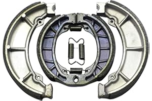 Master Chen Front Rear Brake Shoes for Honda ATC125M 1984-1987 - ATC 185 185S 1980-1983 - ATC200 ATC 200 M S E ES Big Red 198