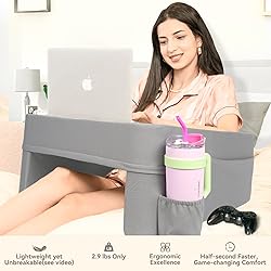 septsun Reading Pillow for Gaming,Soft Lap Desk
