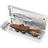 Soft Plastic Lure Mold Googan Bandito Bug 4'' (CNC Aluminum)