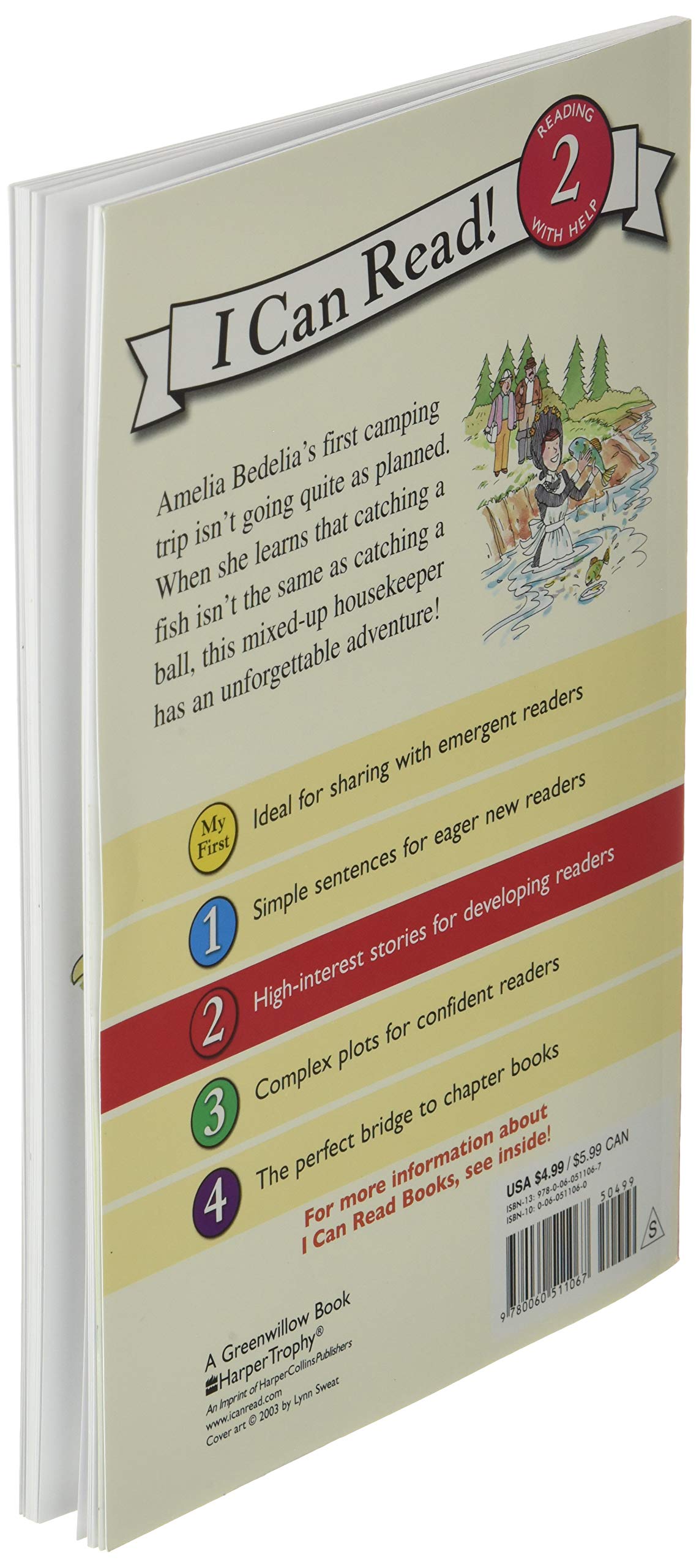 Amelia Bedelia Goes Camping (I Can Read Level 2)