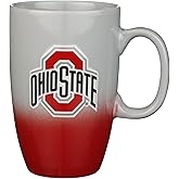 The Memory Company Officially Licensed NCAA 22oz Ceramic Ombre Sculpt Tall Mug - Premium Collegiate Drinkware, Perfect for Hot & Cold Beverages, Ceramic, Team Spirit Drinkware for Fans & Collectors
