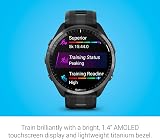 Garmin Forerunner 965 AMOLED GPS Running Triathlon Smartwatch Black Grey view 3