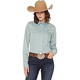 Cinch Women's Blue Multi Stripe Shirt
