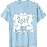 Levi Gift Shirt/Levi Personalized Name Birthday Tshirt T-Shirt