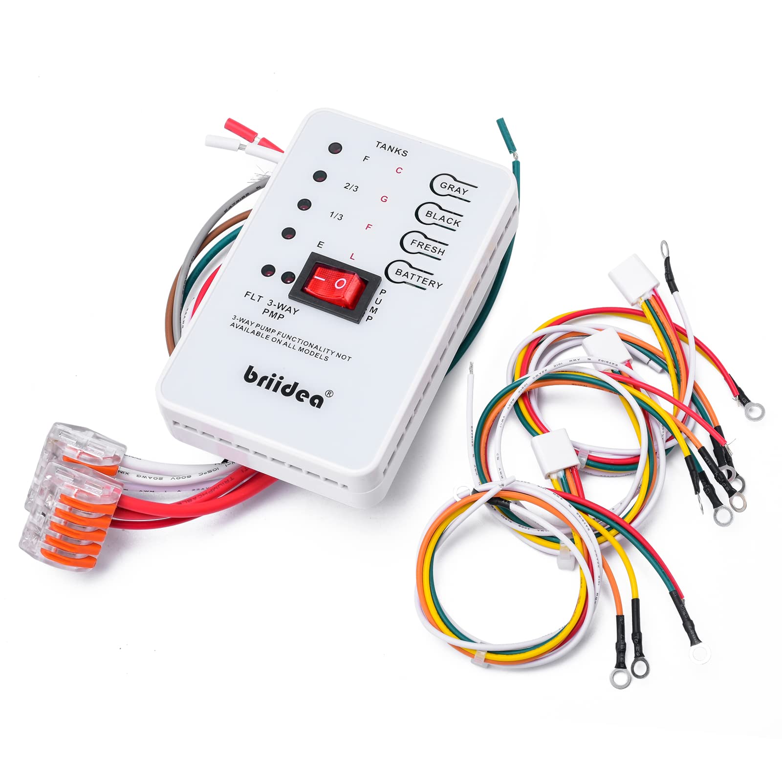 Photo 1 of Micro Monitor System, briidea RV Tank Sensor Monitor Panel, KIB Replacement, Fresh Water or Holding Tank Level Sensor