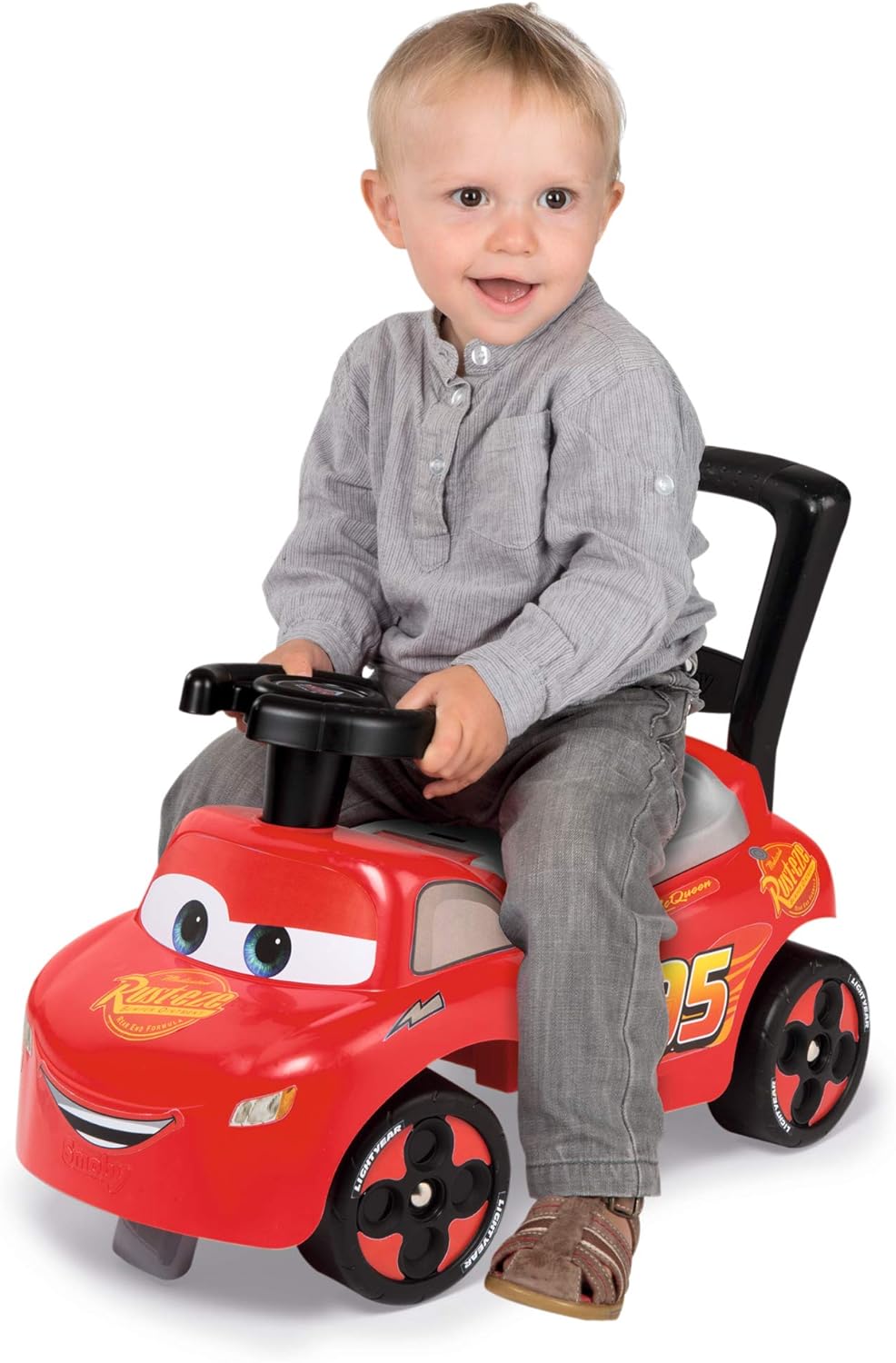 Smoby Disney Cars 3 Porteur Auto Fonction Trotteur Pour Enfant Des 10 Mois Coffre A Jouets 7523 Amazon Fr Jeux Et Jouets