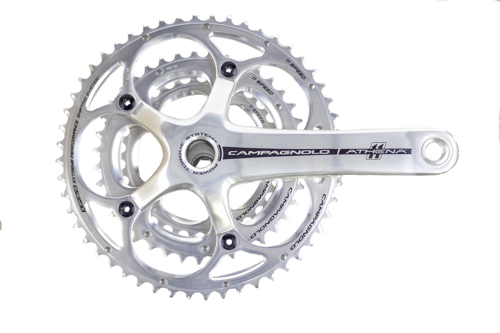 Campagnolo Athena Triple Crankset 11Speed, 30/39/52T, 175mm Buy