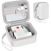 ANKHOH Case for Polaroid Go Gen 2/3, for Polaroid Go 9035/9071/9070 | PU shell with padded interior and removable wrist strap stores film, photos and cables, Case Only