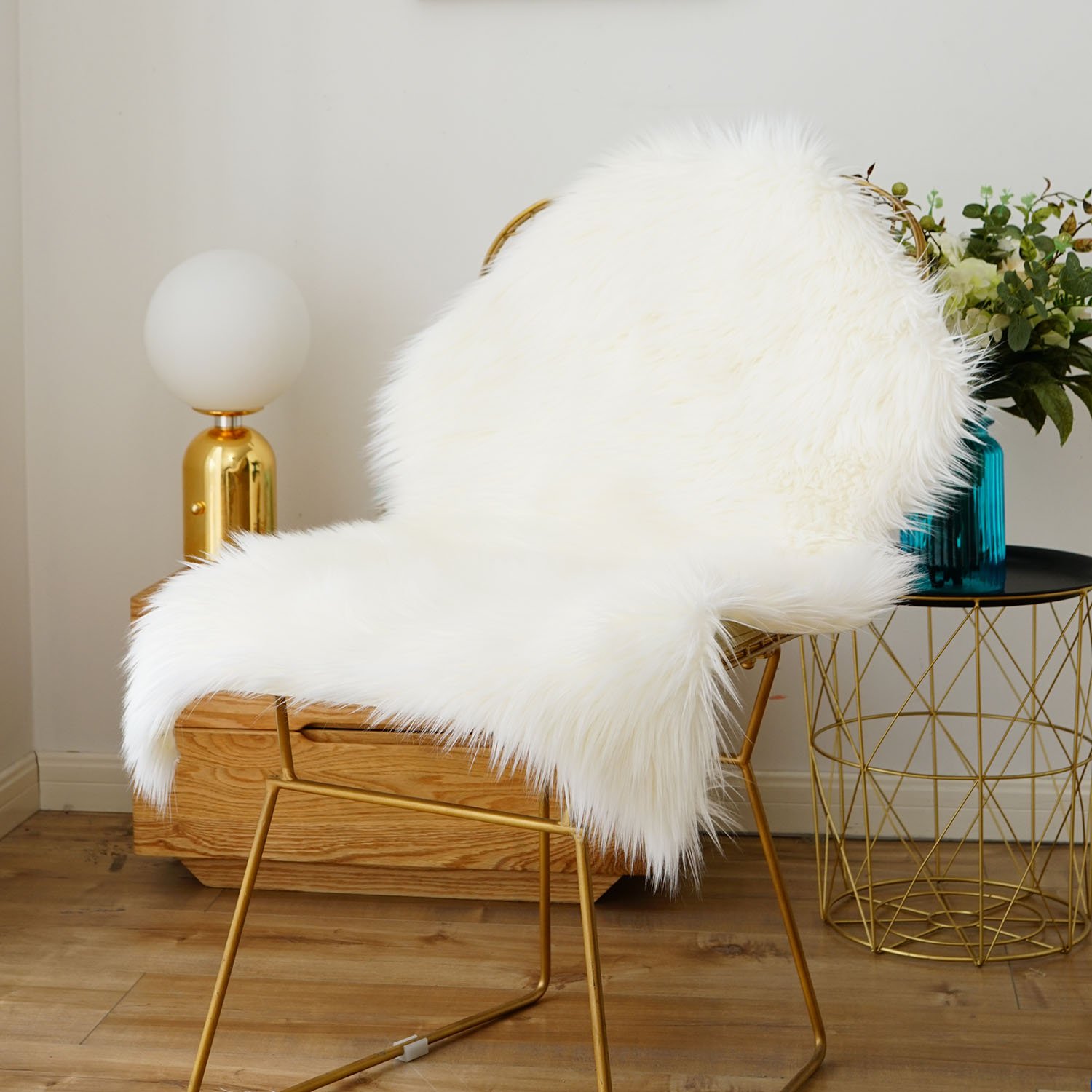 Best fur chair cushion cover