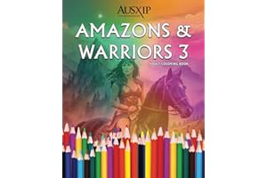 �鶹��s & Warriors 3: Adult Coloring Book
