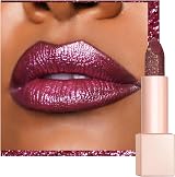 Oulac Plum Glitter Lipstick Bronze Moisture Tint D05 Wildfire
