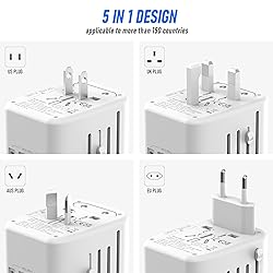 VYLEE Universal International Power Travel Plug