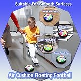 JRD&BS WINL LED Hover Football Toy Gifts for Boys 3-12 Years Old Black Style 2 view 4