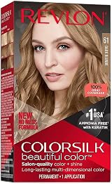 Revlon Colorsilk 61 Dark Ash Blonde Hair Colour 1 Unit view 9