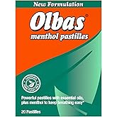 Olbas Menthol Pastilles 45g | Powerful Pastilles With Essential Oils Plus Menthol To Keep Breathing Easy - Suitable For Vegetarians
