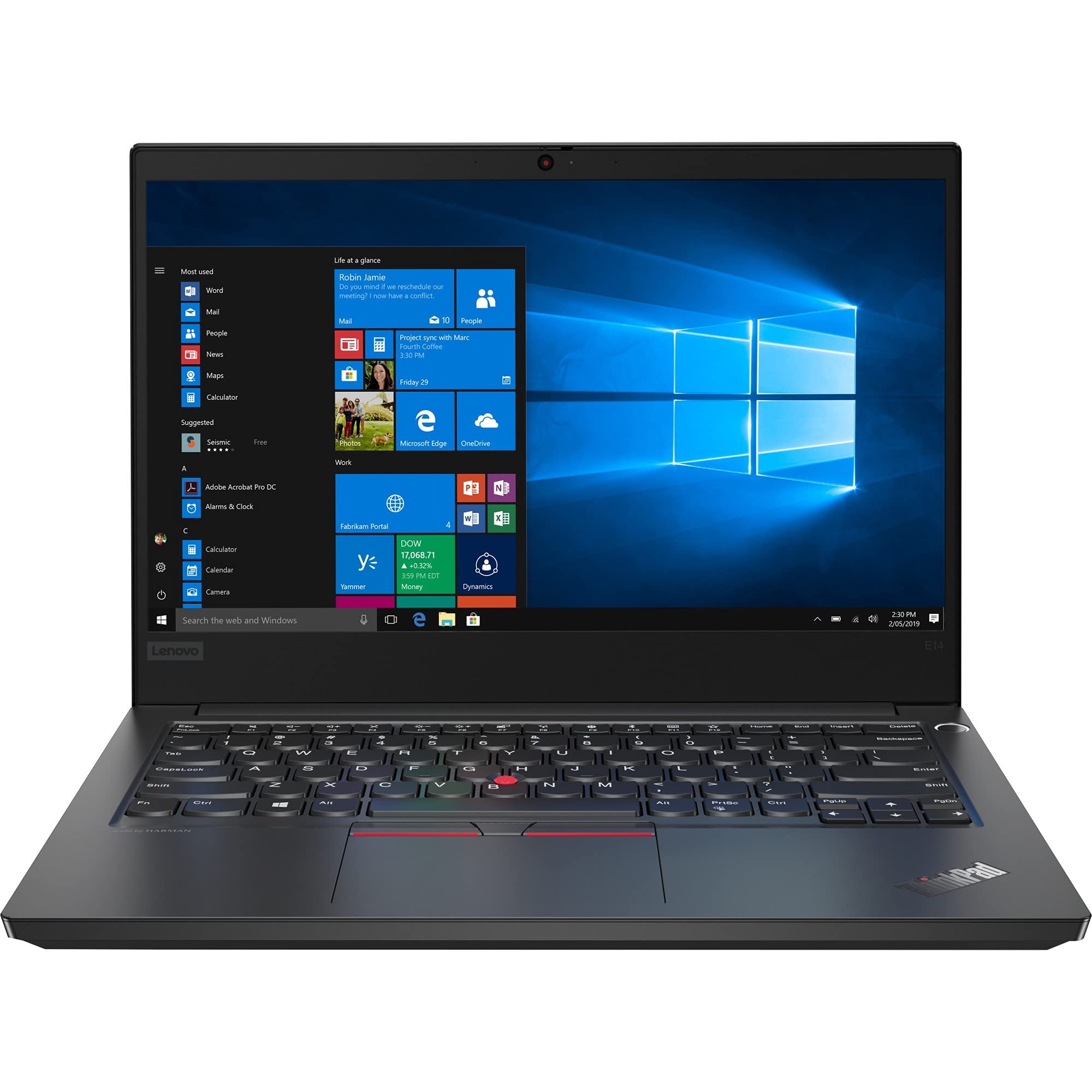 Lenovo ThinkPad E14 14” Full HD IPS 1920 x 1080