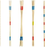 Relaxdays XXL Mikado Game - 31 Wooden Sticks, 90 cm, Family Fun view 6
