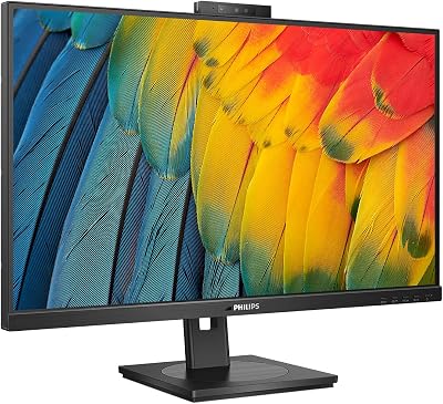 Philips 24" FHD IPS USB-C 90W Monitor 75Hz 4ms KVM Webcam Height