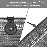 VOUNOT Privacy Netting 1.5x10m Garden Screening HDPE 75% Shading UV-Resistant view 5
