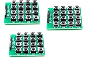 CANADUINO® 3 pcs. Matrix Keypad 4x4 for Arduino Raspberry