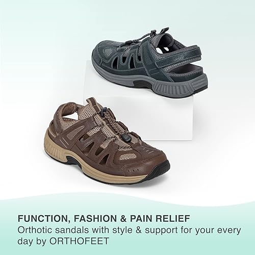 Orthofeet Alauras Orthopedic Sandals Orthofeet Men's Orthopedic