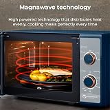 Tower Cavaletto Manual Microwave 800W 20L Midnight Blue Rose Gold T24038MNB view 5