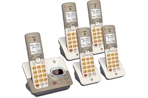 AT&T EL52513 5-Handset Cordless Phone with Answering System & XL Backlit Keys
