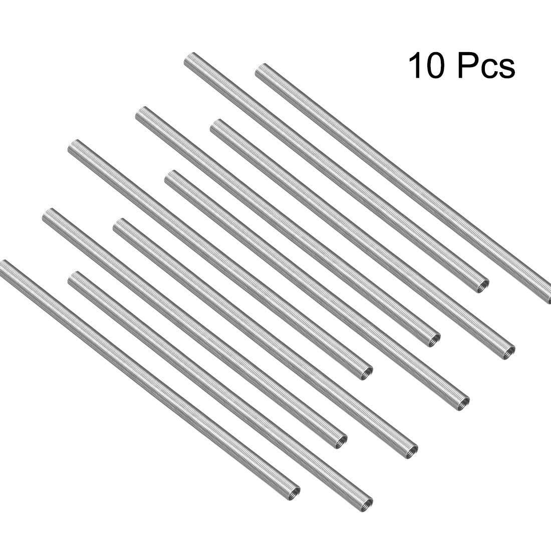 sourcing map 4Stk Heizelement Spule 300W//75W Brennofen Umgebungsheizung Draht 3,9mm*175mm
