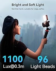 SmallRig P96 LED Video Light, Portable Camera