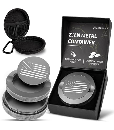 Amazon.com: Premium Zyn Metal Can - Waterproof, Moisture & Odor
