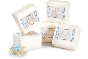 Pifito Goats Milk Melt and Pour Soap Base (5 lb) │ Bulk Premium 100% Natural Glycerin Soap Base │ Luxurious Soap Making Supplies