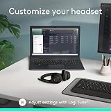 Logitech Zone 300 Wireless Headset with Noise-Cancelling Mic Black view 9
