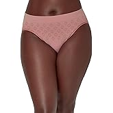 Bali womens Beautifully Confident Seamless Period Underwear Hi-cut, Light Leaks Protection